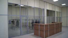 комбинированные офисные перегородки